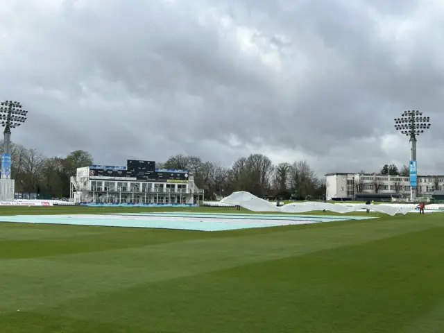 The covers are taken off at Canterbury