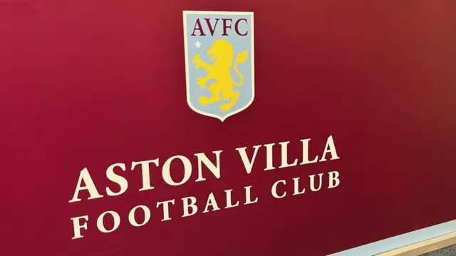 A picture of Aston Villa's crest