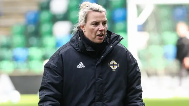 Northern Ireland manager Tanya Oxtoby