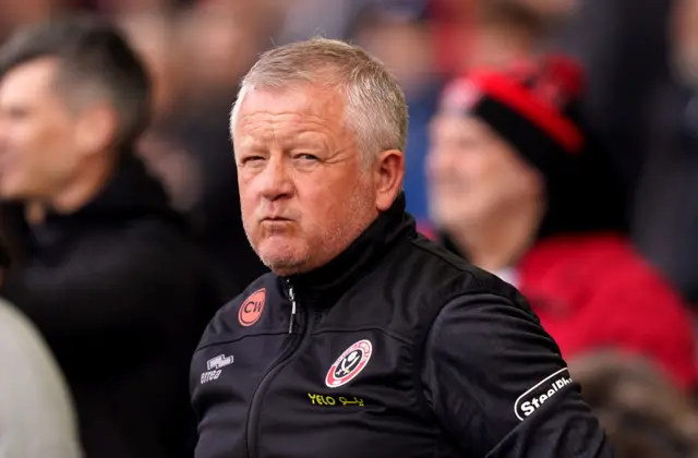 Sheffield United boss Chris Wilder