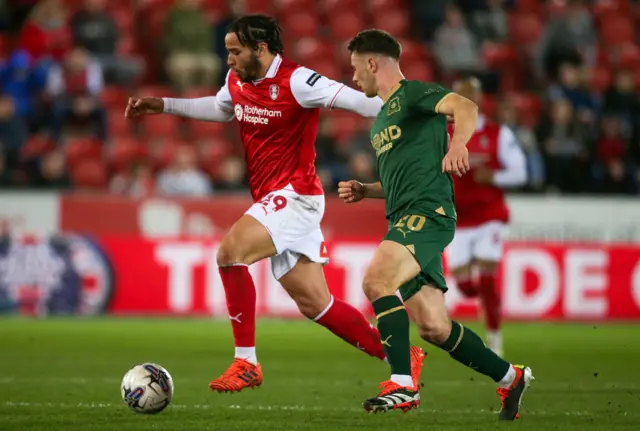 Rotherham v Plymouth