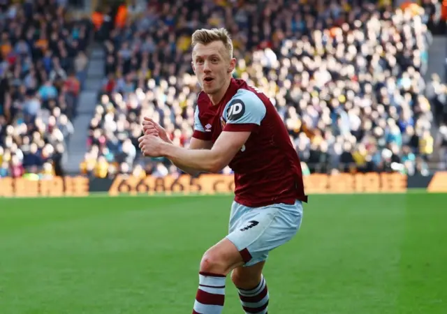 James Ward-Prowse celebrates