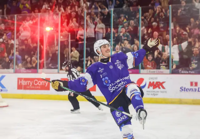 Will Cullen celebrates scoring