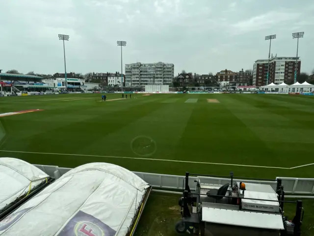 Grey and overcast at Hove