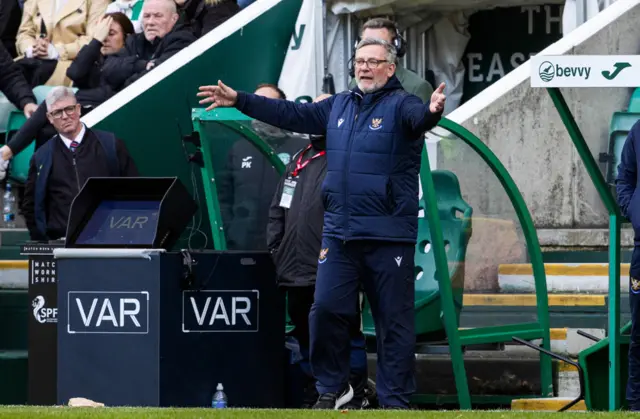 St Johnstone manager Craig Levein