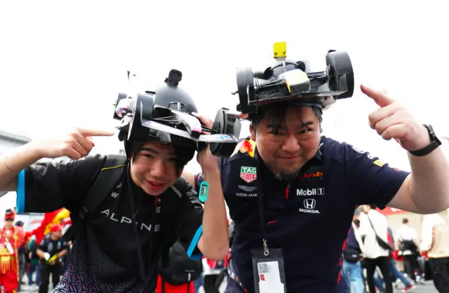 Fans at Suzuka.