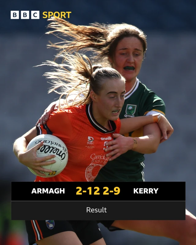 Armagh 2-12 Kerry 2-09