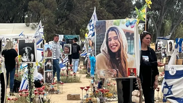 Pictures of victims from the Nova music festival in southern Israel