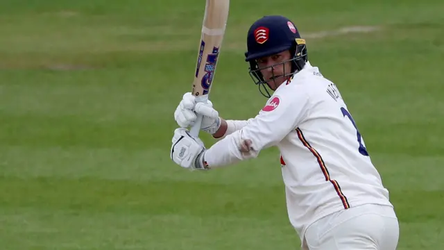 Tom Westley plays a shot for Essex