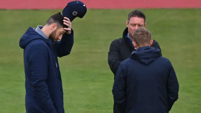 James Vince dejected