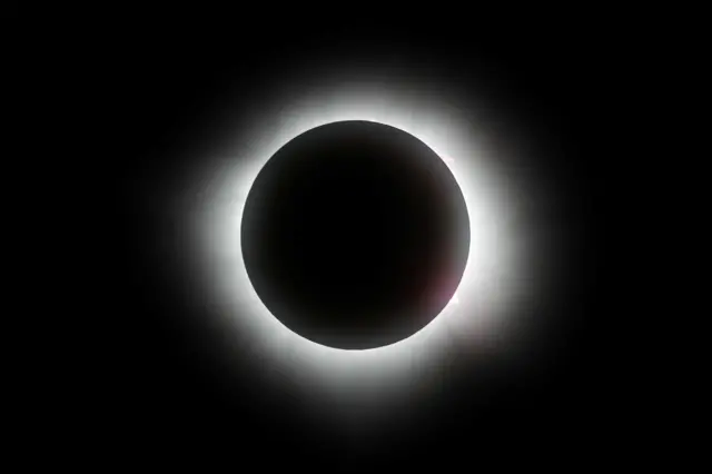 A total eclipse in Mazatlan, Mexico