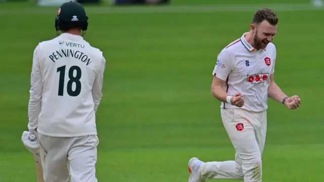 Essex celebrate a victory