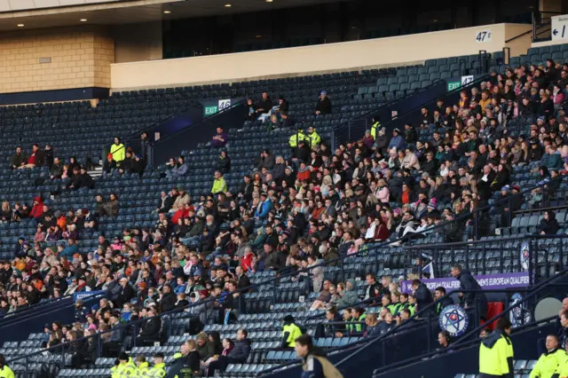 Fans at Hampden