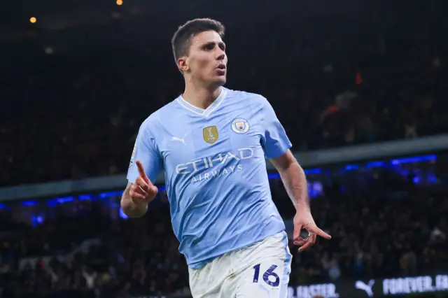 Manchester City midfielder Rodri