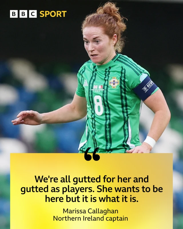 Northern Ireland captain Marissa Callaghan