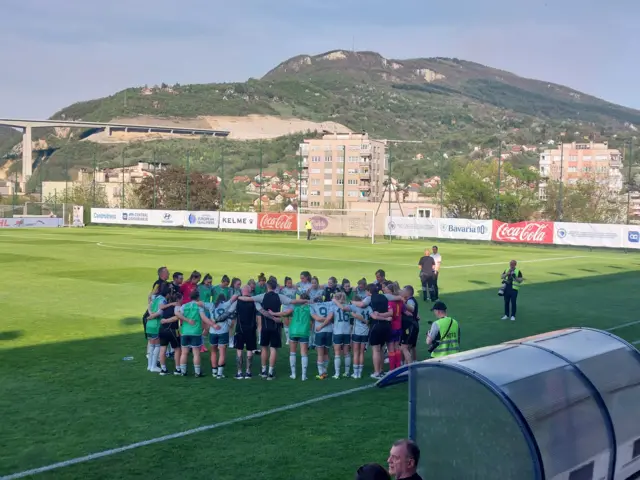 Northern Ireland celebrate at full-time