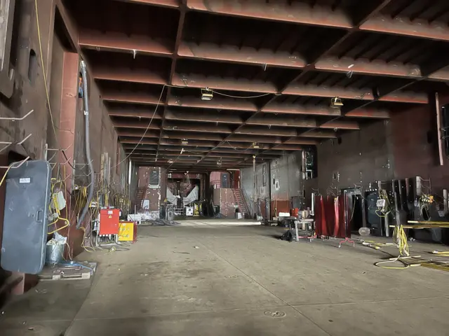 Interior view of MV Glen Rosa