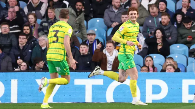 Norwich celebrate scoring