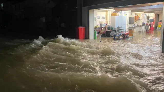 Flooding in Littlehampton