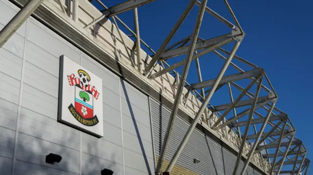 Outside St Mary's Stadium