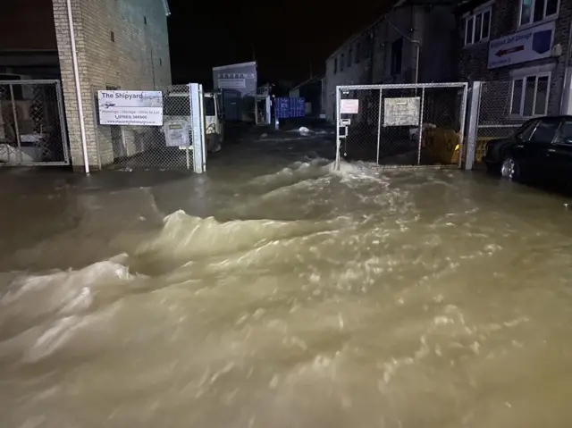 Flooding in Littlehampton