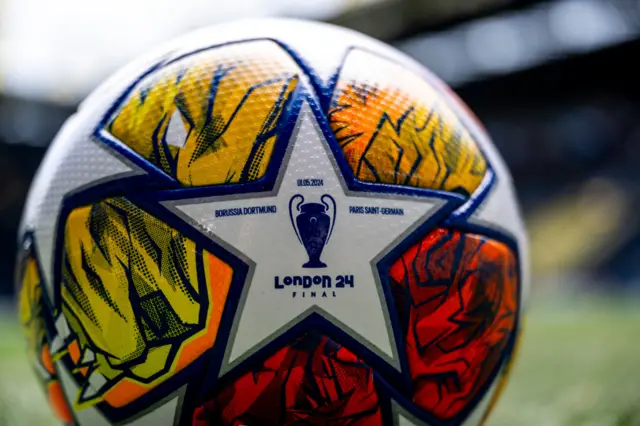 The Champions League ball