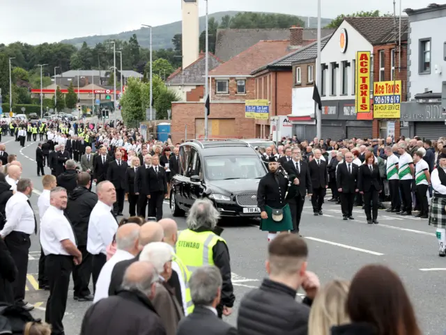 Bobby Storey funeral