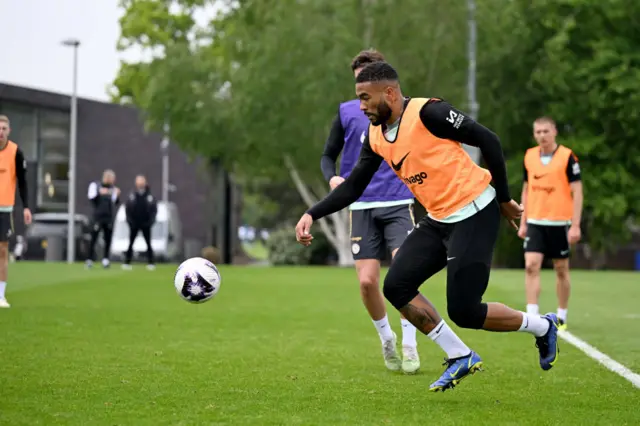 Reece James in training