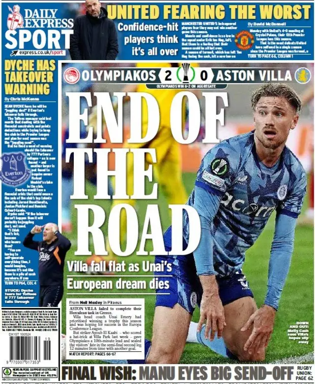 Express back page