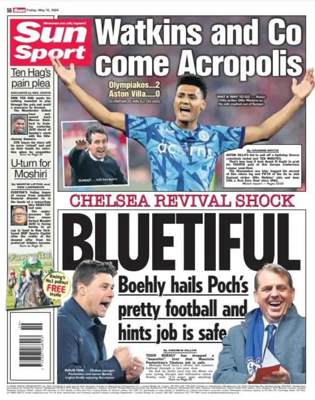 Sun back page