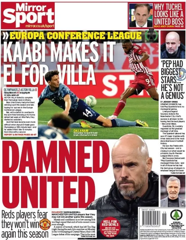 Mirror back page