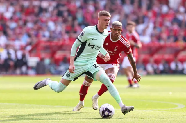 Cole Palmer of Chelsea during the Premier League match between Nottingham Forest and Chelsea FC