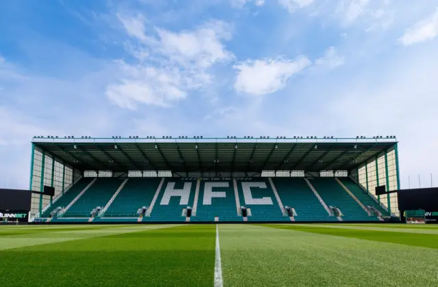 A general view of Easter Road