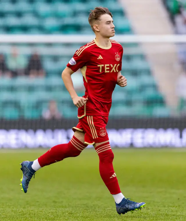 Aberdeen midfielder Fletcher Boyd