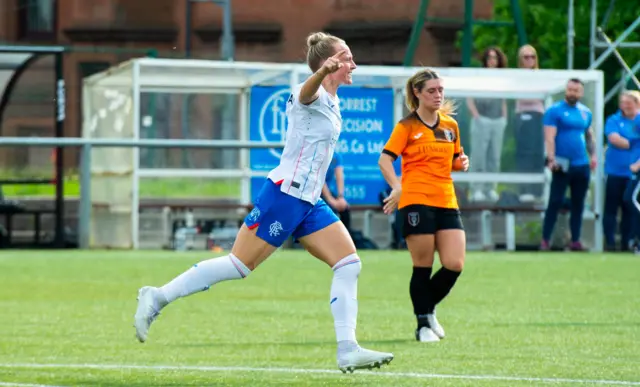 Rachel McLauchlan celebrates