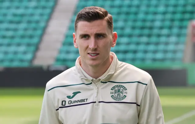 Hibernian defender Paul Hanlon