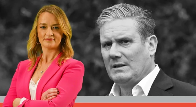 Sunday with Laura Kuenssberg with an image of Sir Keir Starmer