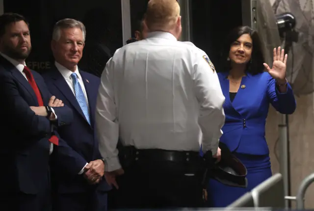 JD Vance, Tommy Tuberville and Nicole Malliotakis