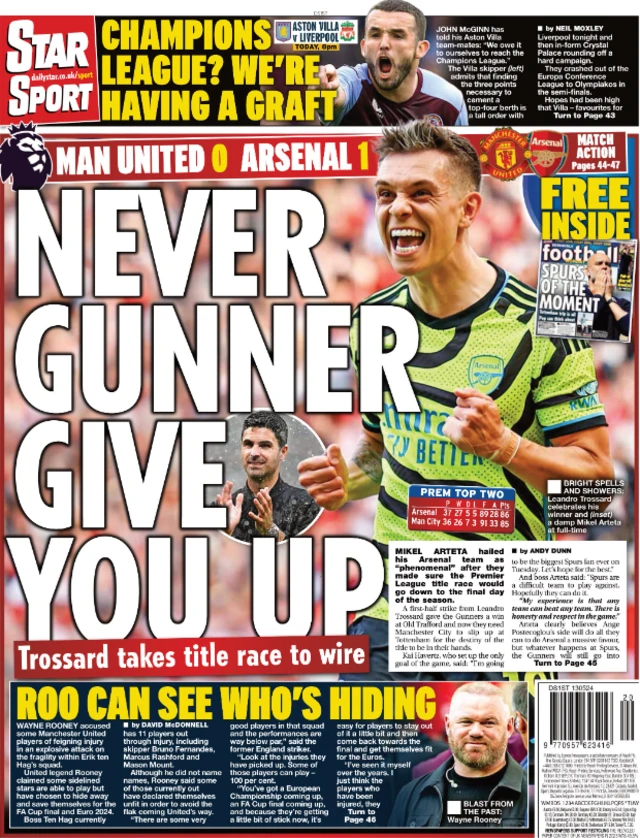 Star back page