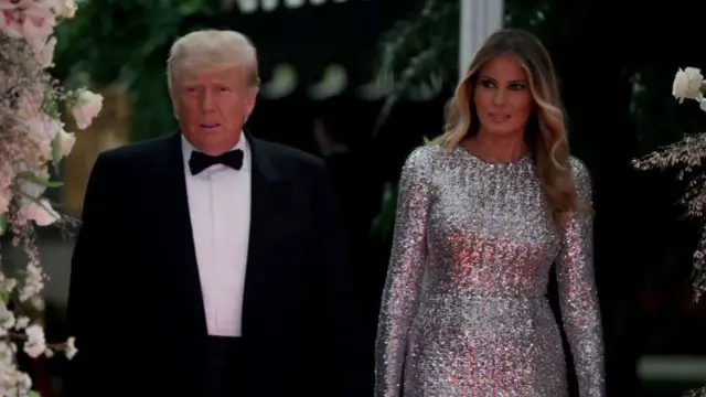 Donald Trump and Melania Trump