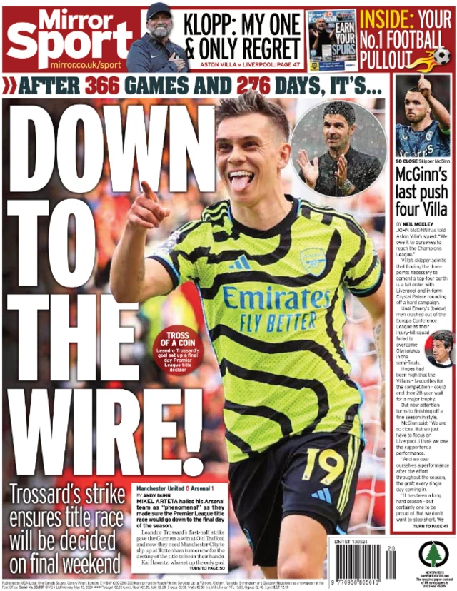 Mirror back page