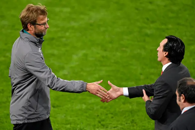 Klopp and Emery