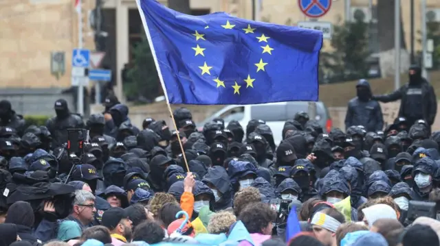 Tbilisi protesters