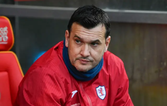 Raith Rovers manager Ian Murray during a cinch Premiership play-off semi-final first leg match between Partick Thistle and Raith Rovers at Wyre Stadium at Firhill, on May 14, 2024, in Glasgow, Scotland.