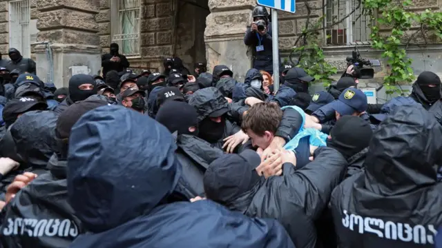 Tbilisi protesters