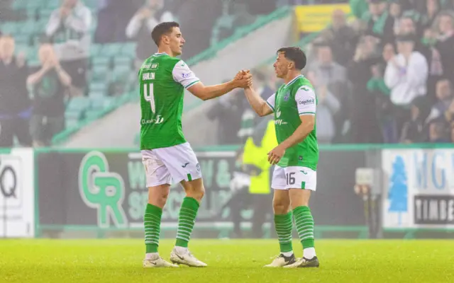 Paul Hanlon and Lewis Stevenson