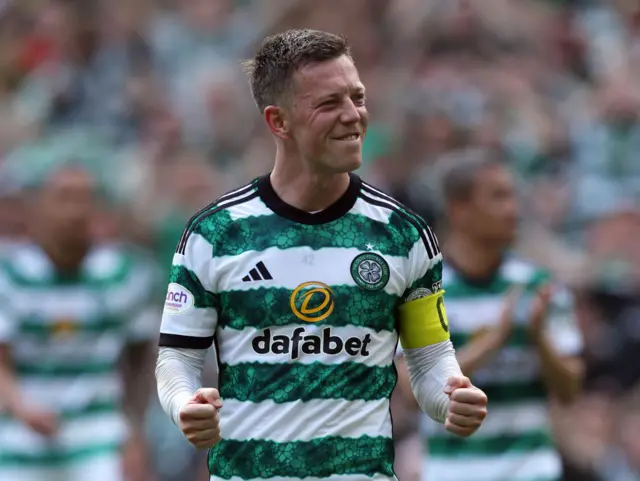 Celtic captain Callum McGregor