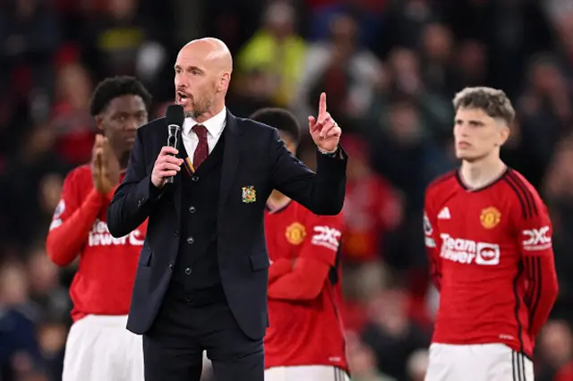 Erik ten Hag, Manager of Manchester United, speaks