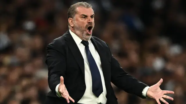 Tottenham manager Ange Postecoglou