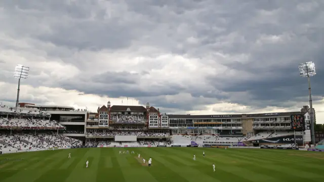 Lights on at The Oval